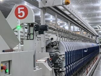 Wuxi Delicate Textile Technology Co ., Ltd . factory production line