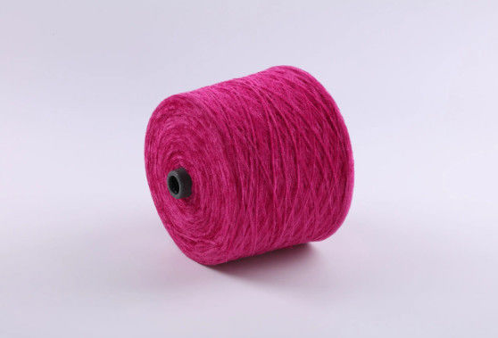 Colourful Polyester Fancy Yarn Chenille Yarn For Knitting Anti Bacteria Anti Pilling