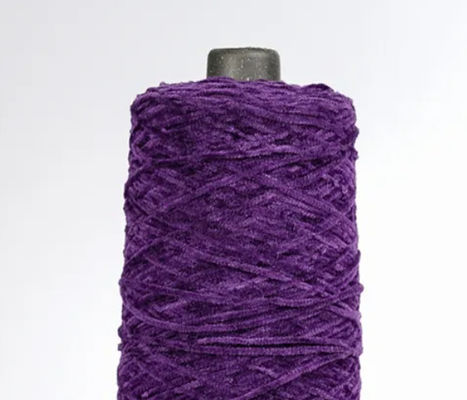 Colorful Crochet Baby Bernat Strip Polyester Fuzzy Velvet Chenille Yarn