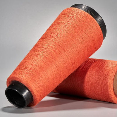 Fancy Sewing Polyester Spun Yarn Custom Ring Hot Fabric Polyester Viscose Blended Yarn