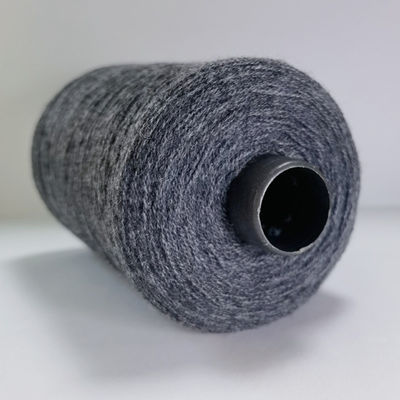 Pure Cotton High Tencaity Weaving Acrylic Blend Yarn Fancy Spandex 18S/2 Sweater Milk Stand Dyed 28Nm/2