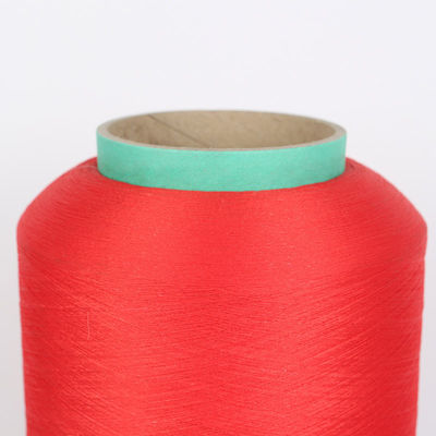 Dty White Integrated Recycled Knitting Yarn Elasticity 70D Spandex