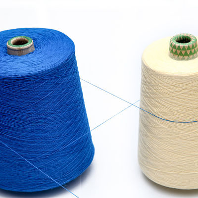 White Spun 202 Ring Spun Polyester Yarn For Sewing Dacron 50D-600D Dyed Filament 20S/3 Cotton Melt 30/1 Fiber