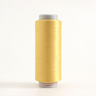 Spun 0.11Mm 30/1 Tfo 402 Elastic Pet 36F Dyed Color Recycled Polyester Yarn Anti pilling