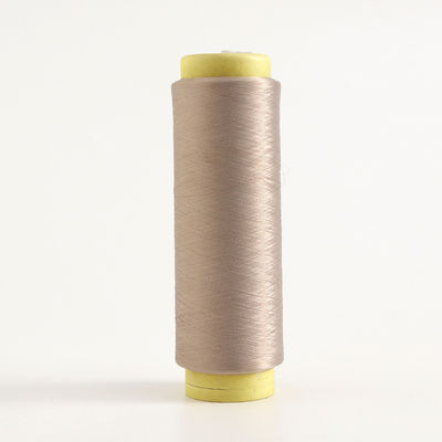 Spun 0.11Mm 30/1 Tfo 402 Elastic Pet 36F Dyed Color Recycled Polyester Yarn Anti pilling