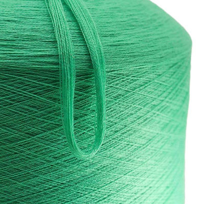 Spun 0.11Mm 30/1 Tfo 402 Elastic Pet 36F Dyed Color Recycled Polyester Yarn Anti pilling