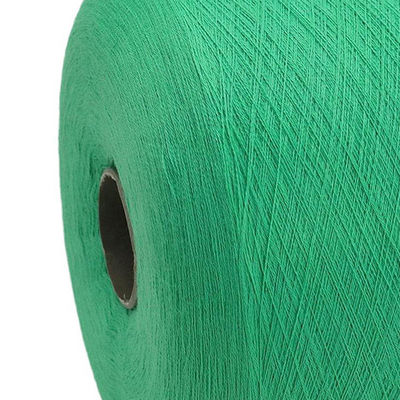 Spun 0.11Mm 30/1 Tfo 402 Elastic Pet 36F Dyed Color Recycled Polyester Yarn Anti pilling