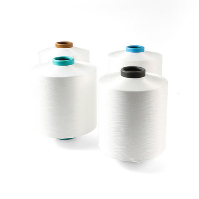 Monofilament Sewing 100 Spun Polyester Yarn Anti Bacterial Elastic Cotton Weft 203 20S/3