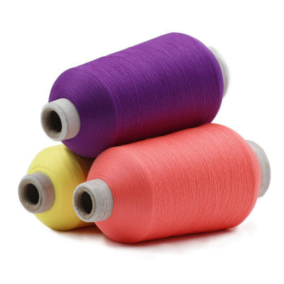 Hot 100 White Polyester Filament Yarn Weft Anti Bacterial Dty Strand Dacron