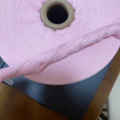 Spun 300D / 3 Polyester Textured Yarn High Strength 100D/36F Strand Dyed Recycled 20S/3