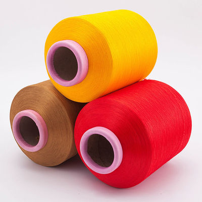 Elasticity Polyester Socks Recycled Textured Yarn 560D Spandex Covered Yarn