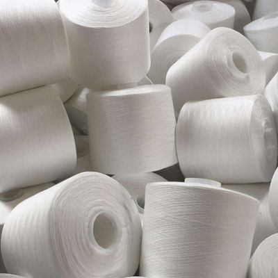 Dull(Sd) Light Tfo Sewing White Recycled Yarn Anti Bacterial Thread Weft Cotton Shirt