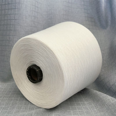 100D/36F Denier White Garment Textile Polyester Yarn High Thread 30/1