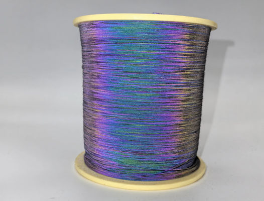 High Visibility Rainbow Reflective Yarn Reflective Thread For Sewing Clothing And Knitting