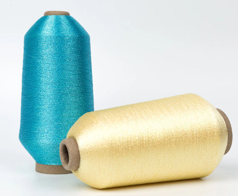 150d 5000y 128g Untwist Rayon Metallic Yarn Embroidery Thread For Machine